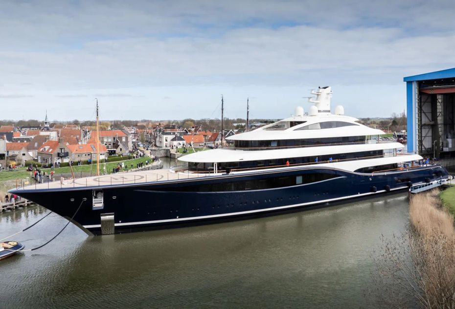 101m Feadship Superyacht Project 1014 Launched After Low-Profile Build