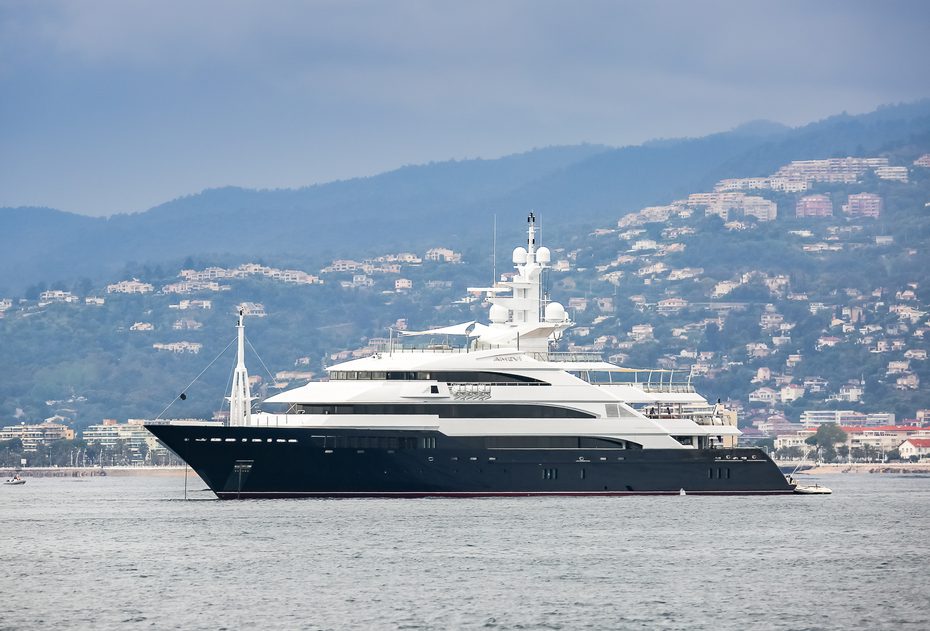 The Biggest Superyachts on Anchor at Monaco 2024