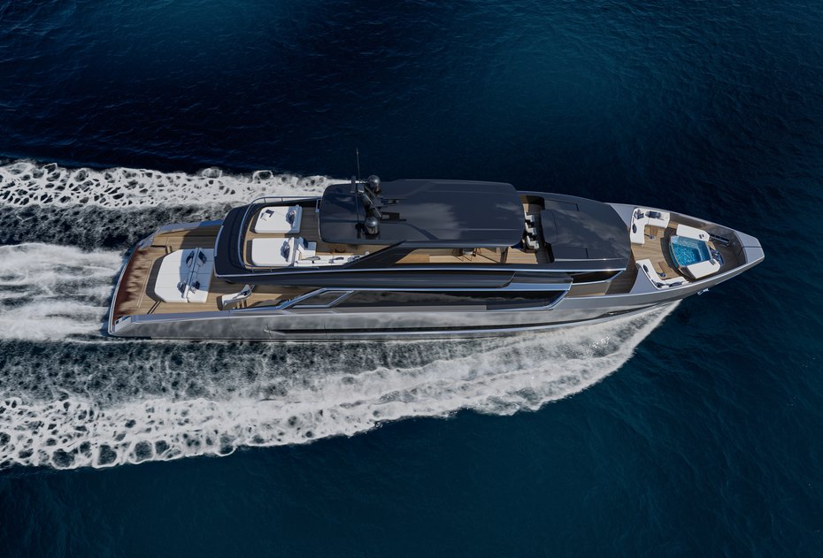 Second ISA Viper 130 Yacht Enters Construction Ahead of 2028 Delivery