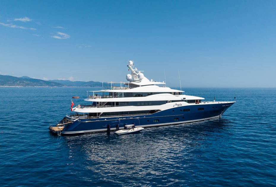 78m Superyacht AMARYLLIS Takes Center Stage as the Biggest Yacht at FLIBS 2024