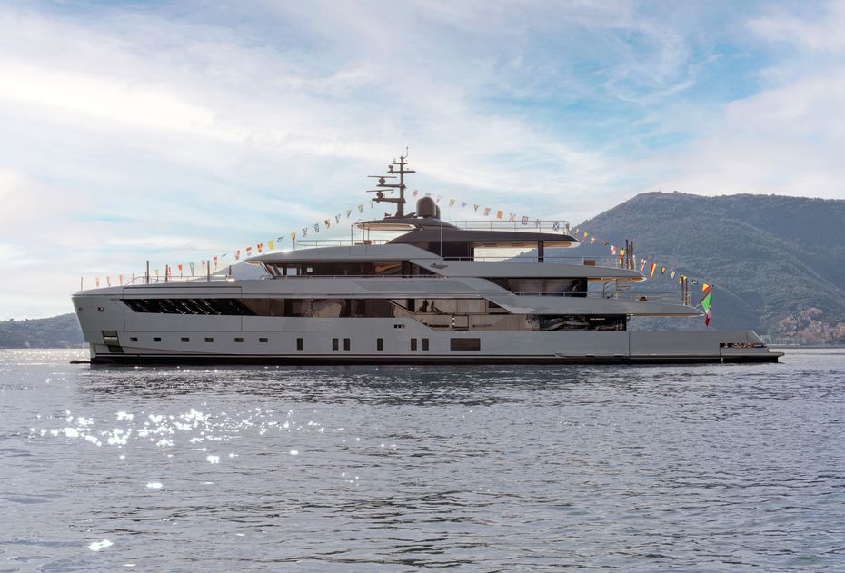 Second Sanlorenzo 50Steel Superyacht Successfully Launched