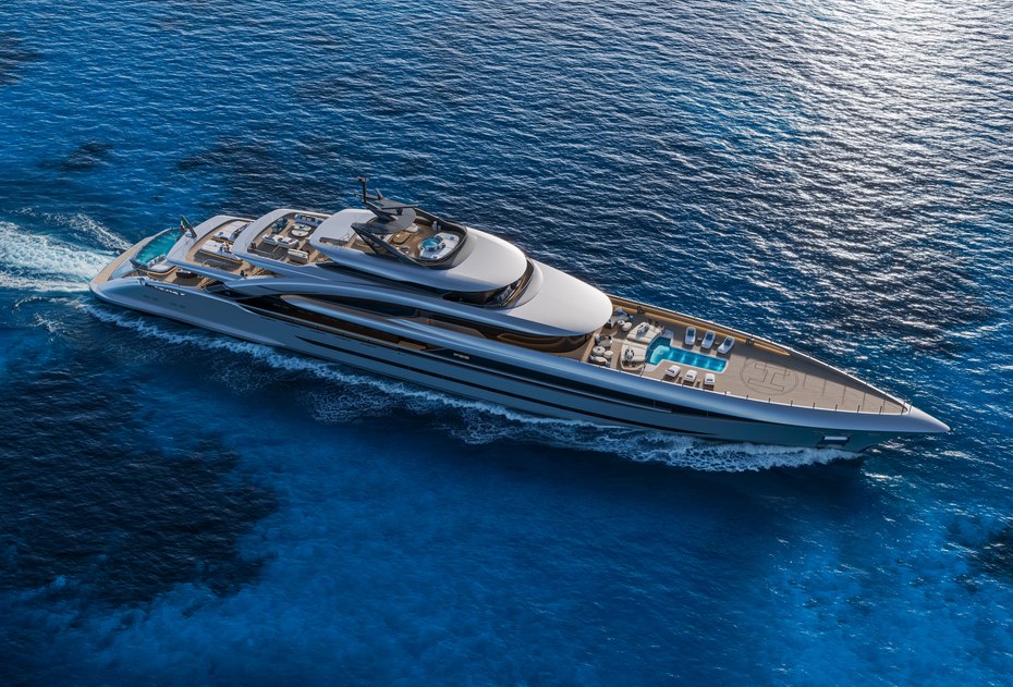 WATCH: ISA Yachts Reveals Poseidon 86M Superyacht
