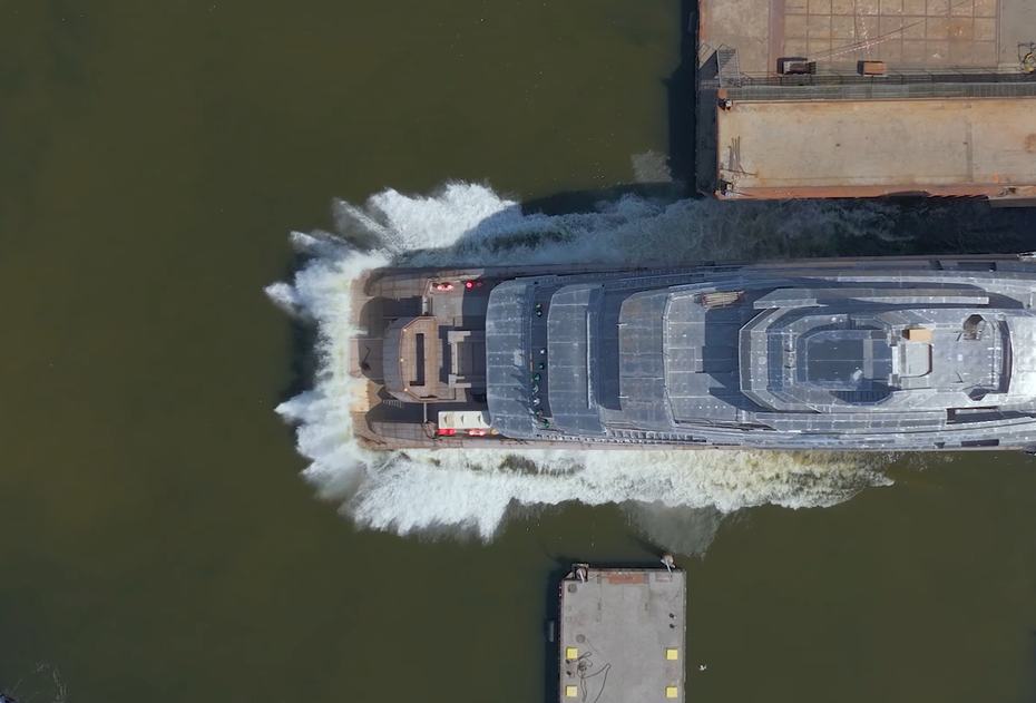 WATCH: 101m Lürssen Superyacht Project Ziggy Seen From Inside in New Video