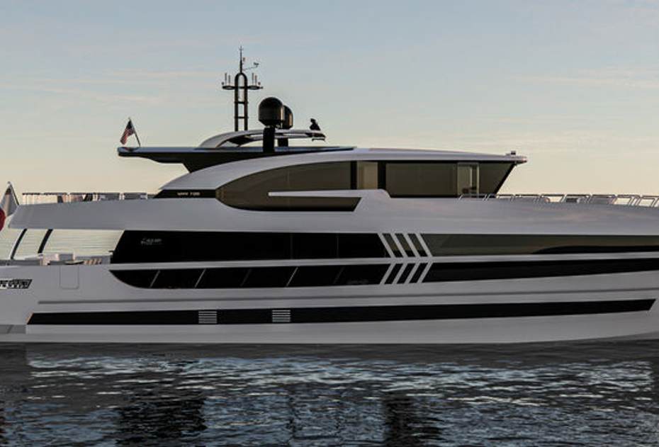 First 31m Lazzara UHV 100 Superyacht Sold