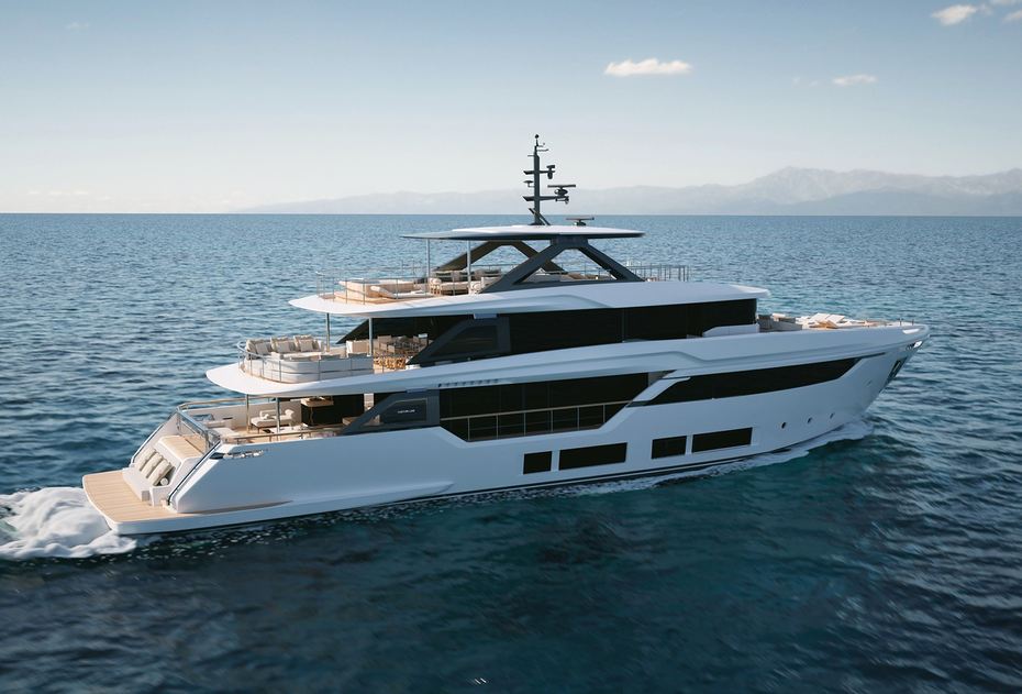 WATCH: Full Details of Custom Line Navetta 35 Superyacht Revealed