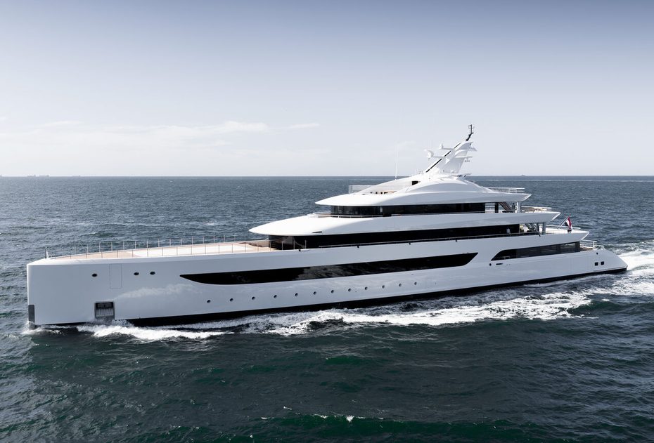 90m Feadship Superyacht Milky Way Begins Sea Trials Ahead of Delivery