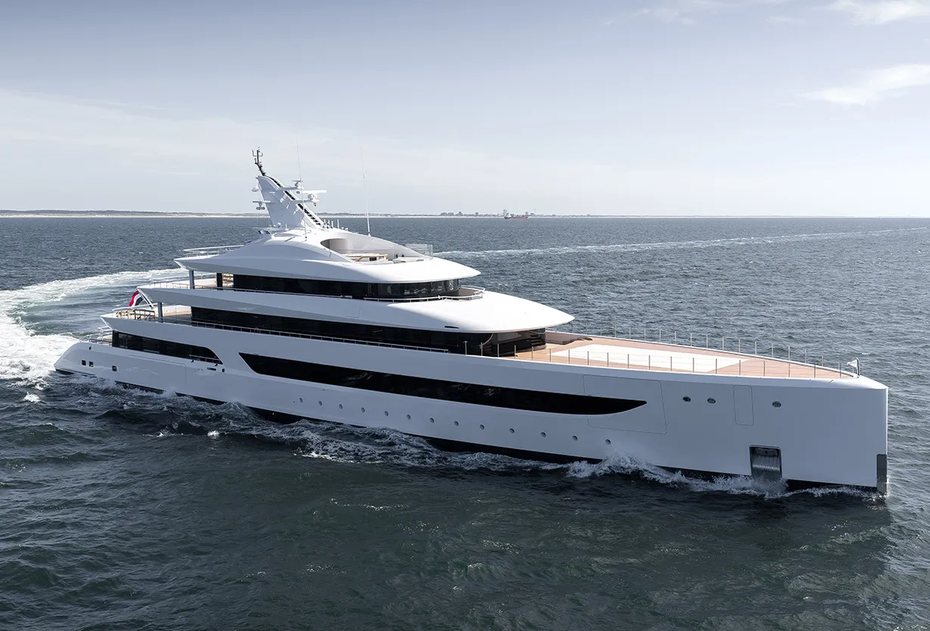 90m Feadship Superyacht Milky Way Delivered Following Custom Build