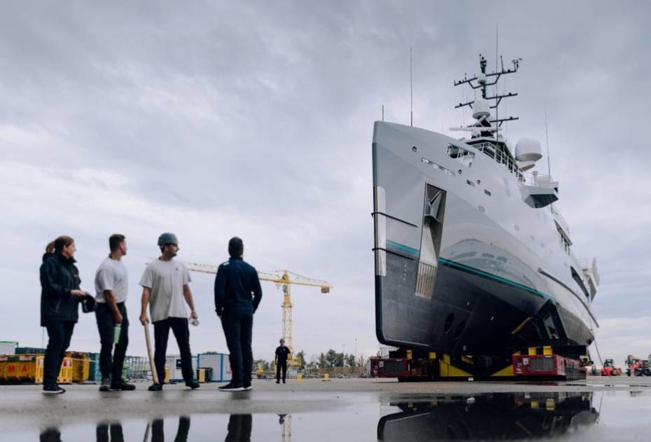 72m Damen Companion Yacht Indratus Emerges With New Look Following Oceanco Refit