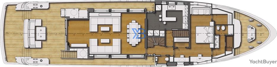 Main Deck Cantiere delle Marche Darwin 102