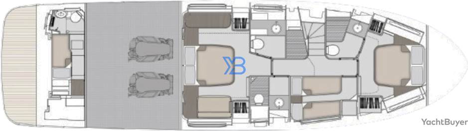 Lower Deck Azimut Magellano 60