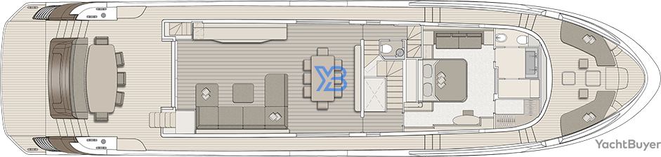 Main Deck Monte Carlo Yachts MCY 96