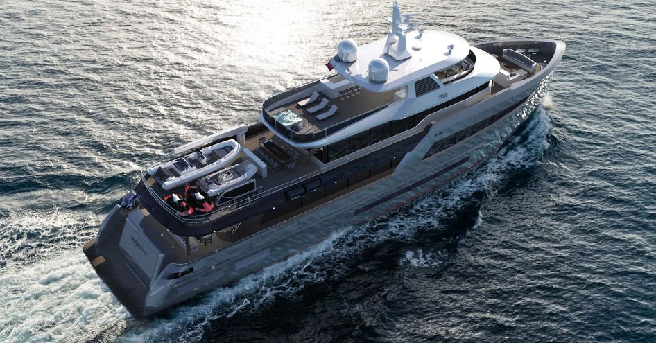 Rendering of DIONIS, first Bering 145