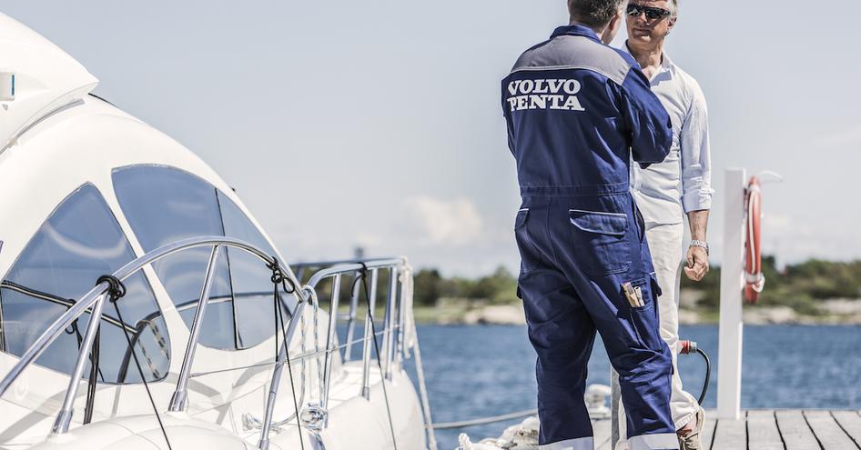 Volvo Penta marine engineer