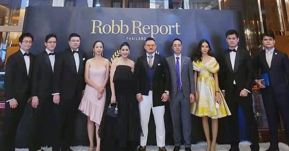 Lineup of winners at the Robb Report Best of the Best Awards.