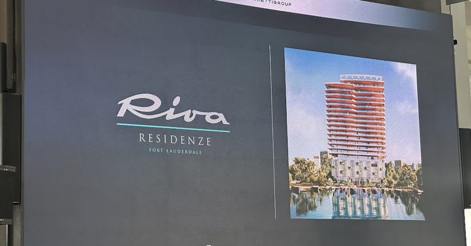 Slide of Riva Residenze presentation