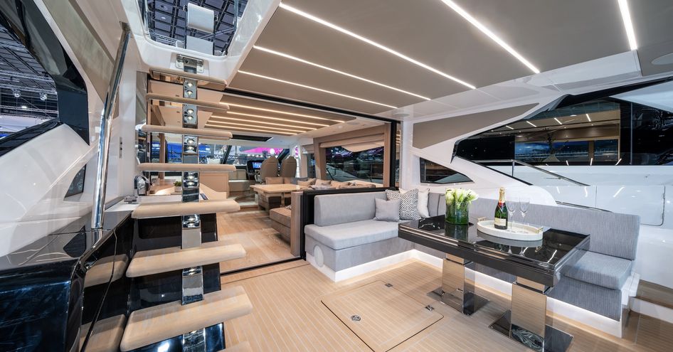 Sunseeker 75 Sports Yacht decks