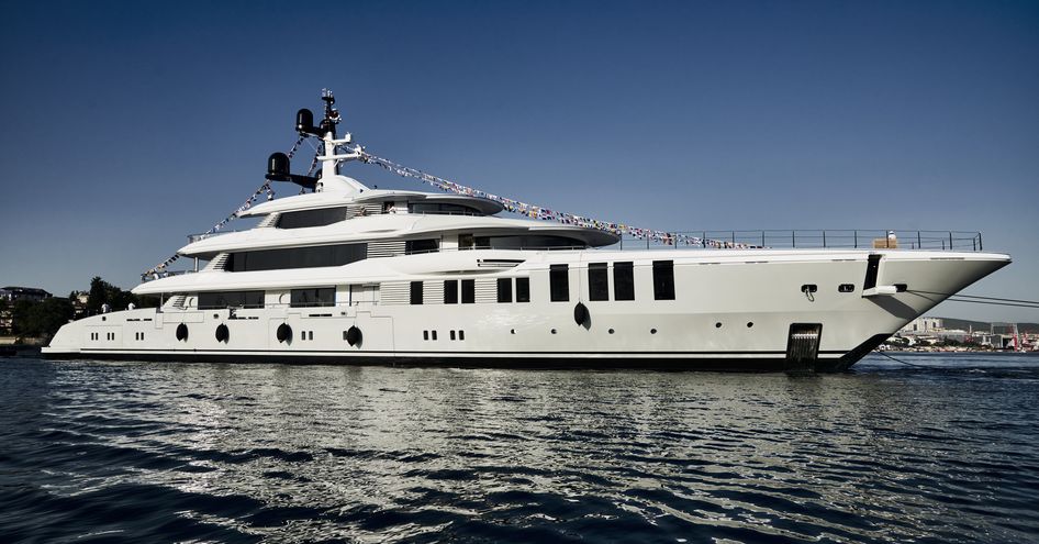 Superyacht ROE on water