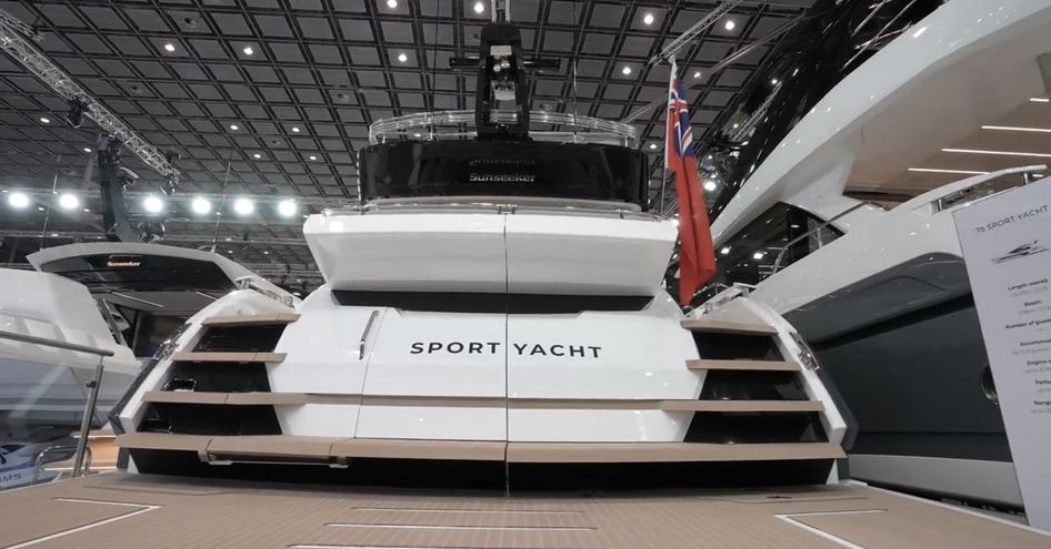 Sunseeker 75 Sports Yacht design