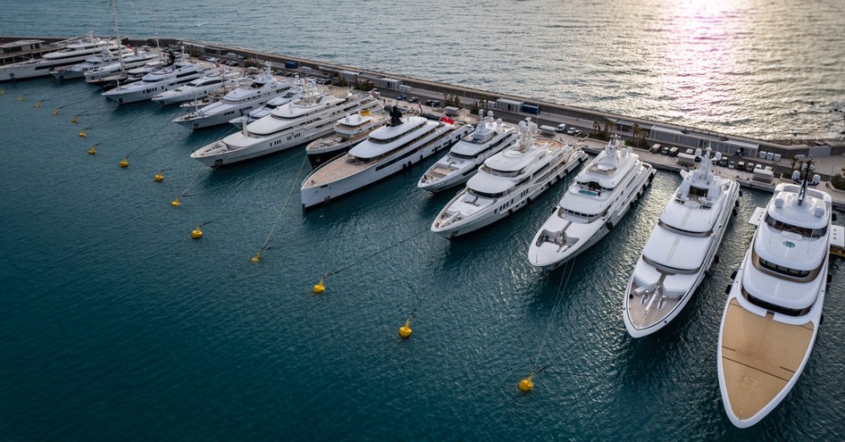 superyacht marina with custom yachts brokerage yachts for sale