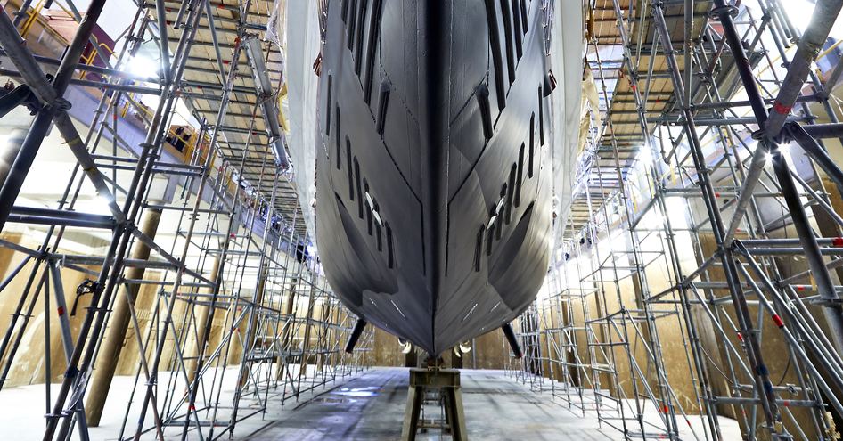 Hull of Heesen's Project Altea