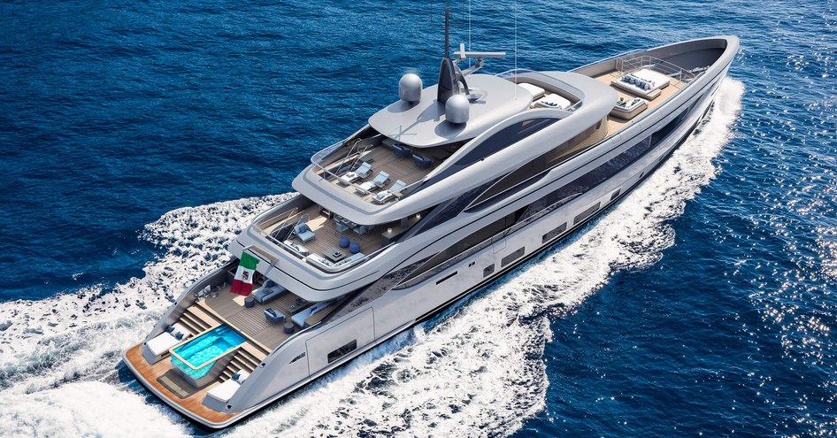 Rendering of Benetti B.NOW model