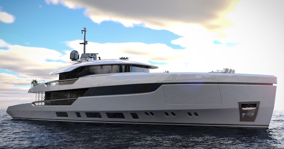 Rendering of Atlantique 43 on water