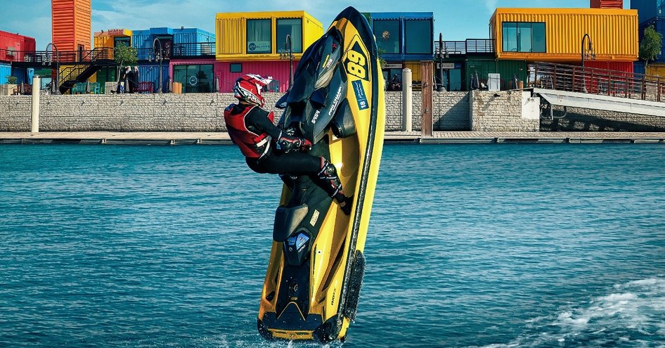 Jet Ski demonstration in Qatar