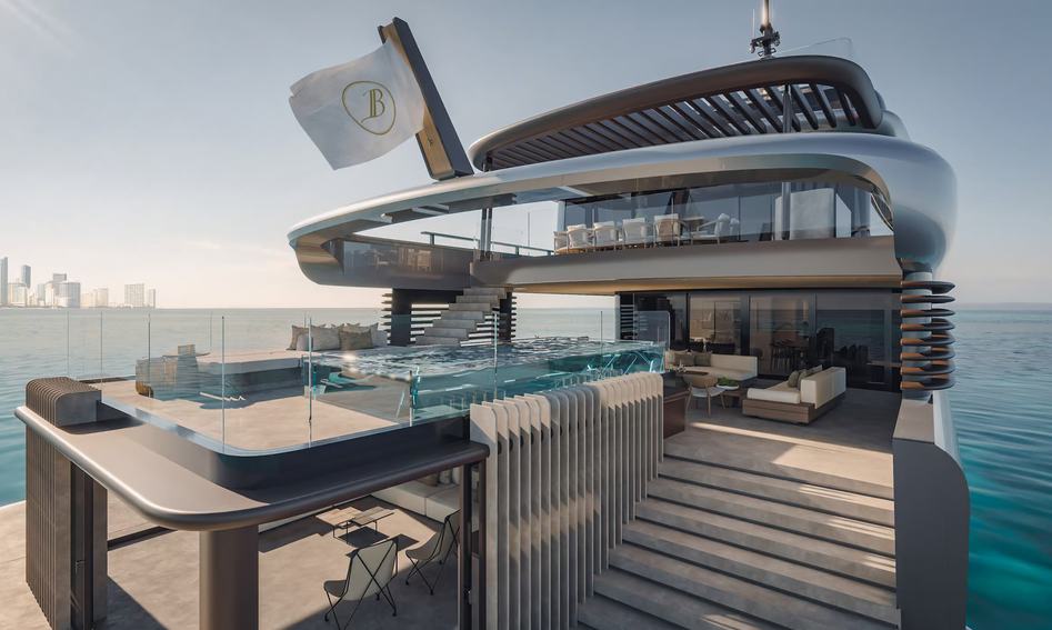 Benetti B.Loft 58M , Beach Club