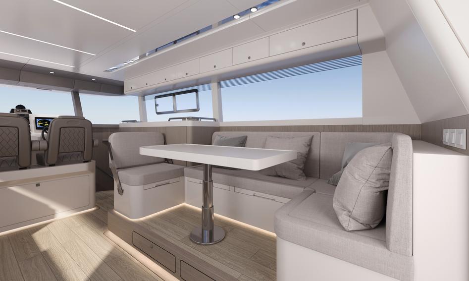Bering Marine 50 Swift Explorer, Interior