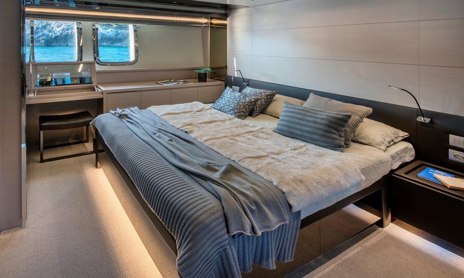 Sanlorenzo SL78, Accommodation