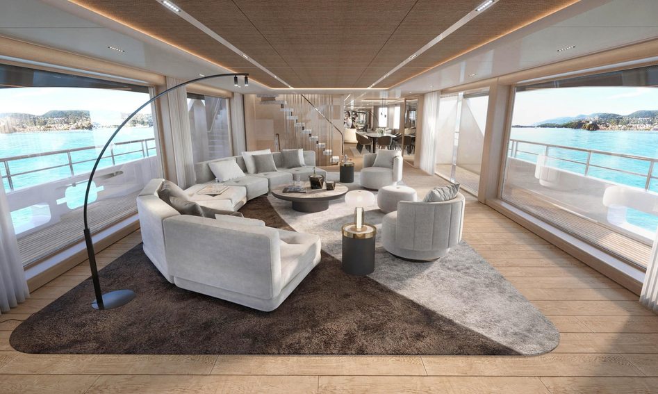 Benetti B.Now 50M Evo, Interior