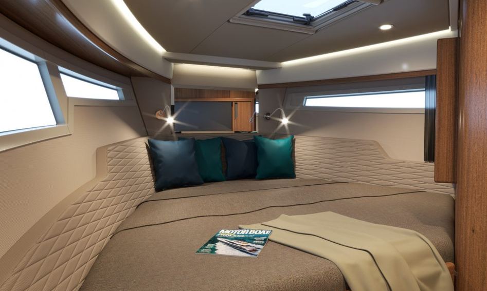 Aquador 300HT , Accommodation
