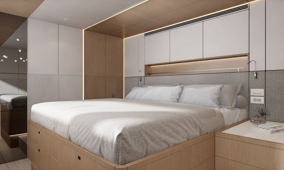 Bering Yachts BC60 , Accommodation