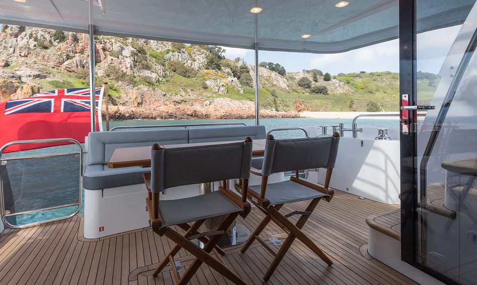 Cockwells Hardy 65DS , Deck Area