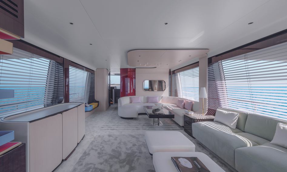 Azimut Grande 25 Metri, Interior