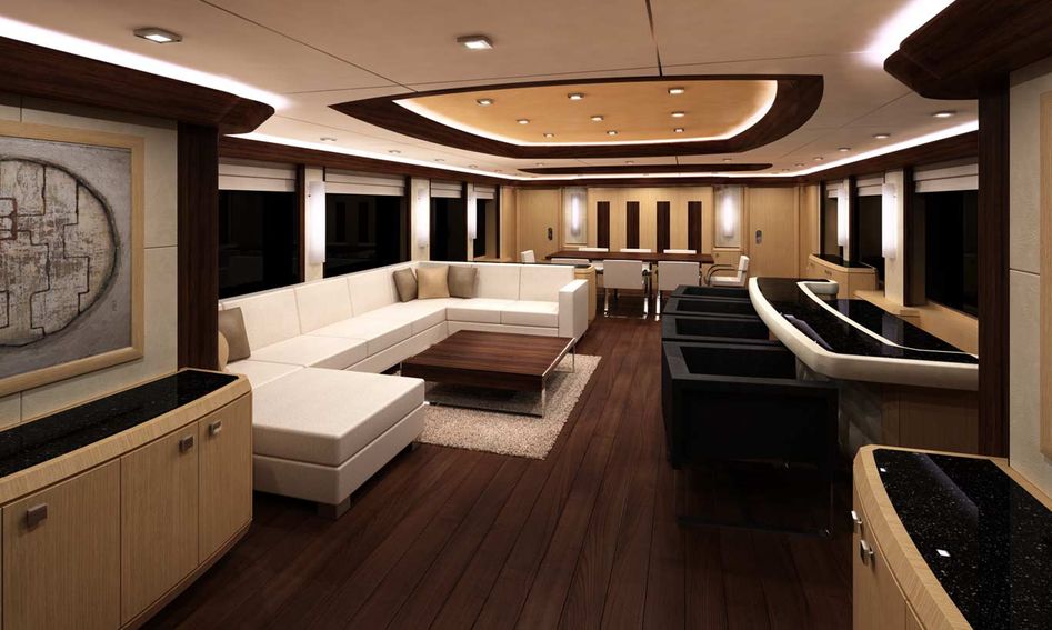 Ocean Alexander 135 Megayacht, Interior