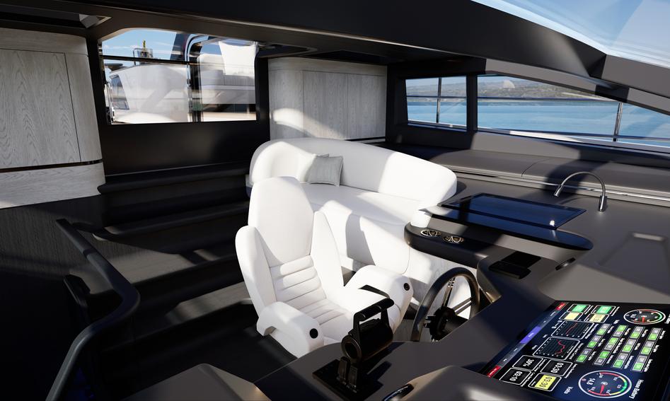 Pearl 100 Hybrid, Helm Station