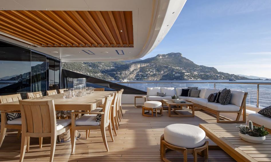 Benetti B.Now 67M Oasis, Deck Area