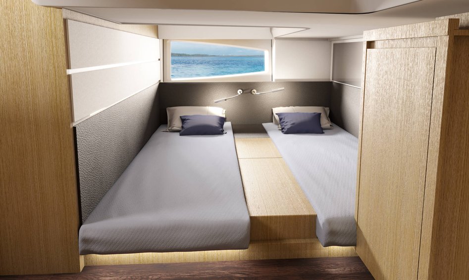 Sealine S430, Accommodation