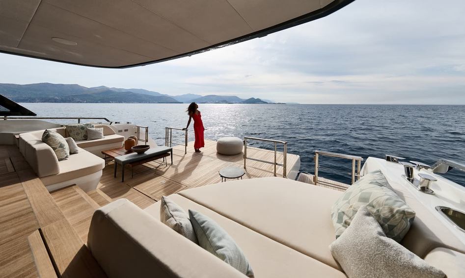 Prestige M7, Deck Area