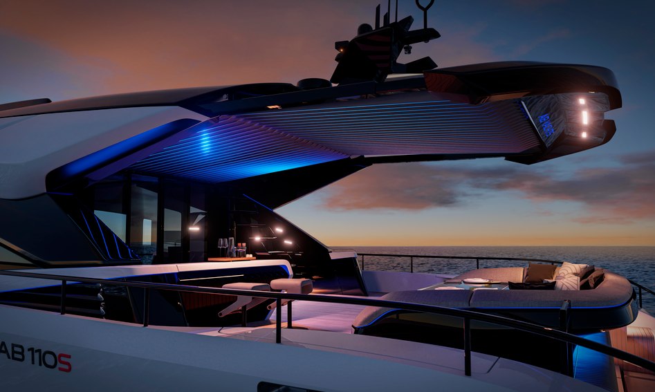AB Yachts AB 110S , Deck Area