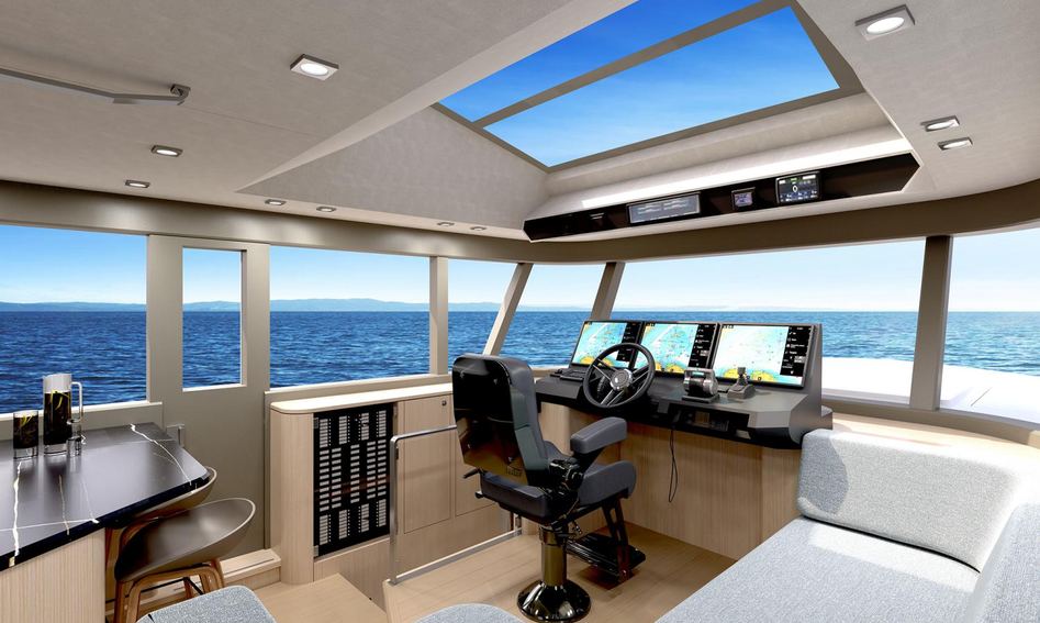 Outer Reef 540 Adventure , Helm Station