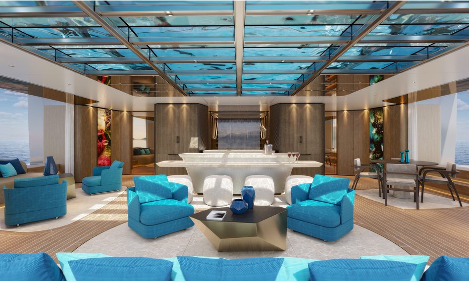 Sanlorenzo 74Steel , Beach Club