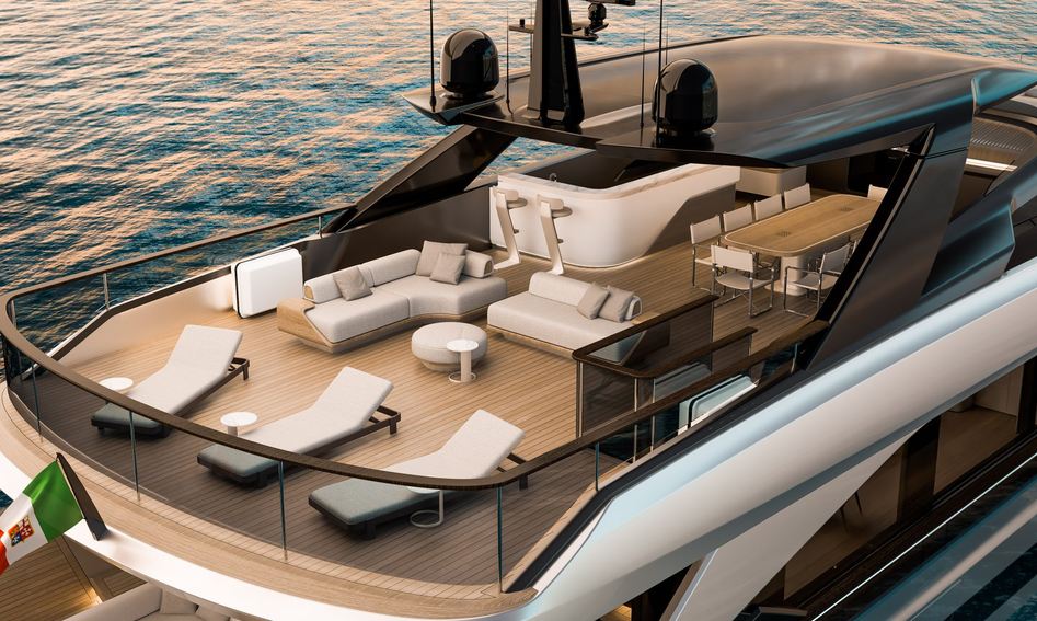 Maiora M36 , Fly Deck/Sportdeck