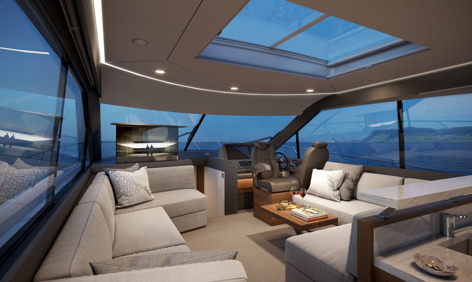 Maritimo S55, Interior