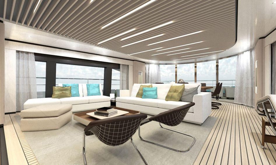 Wider Yachts 170, Interior