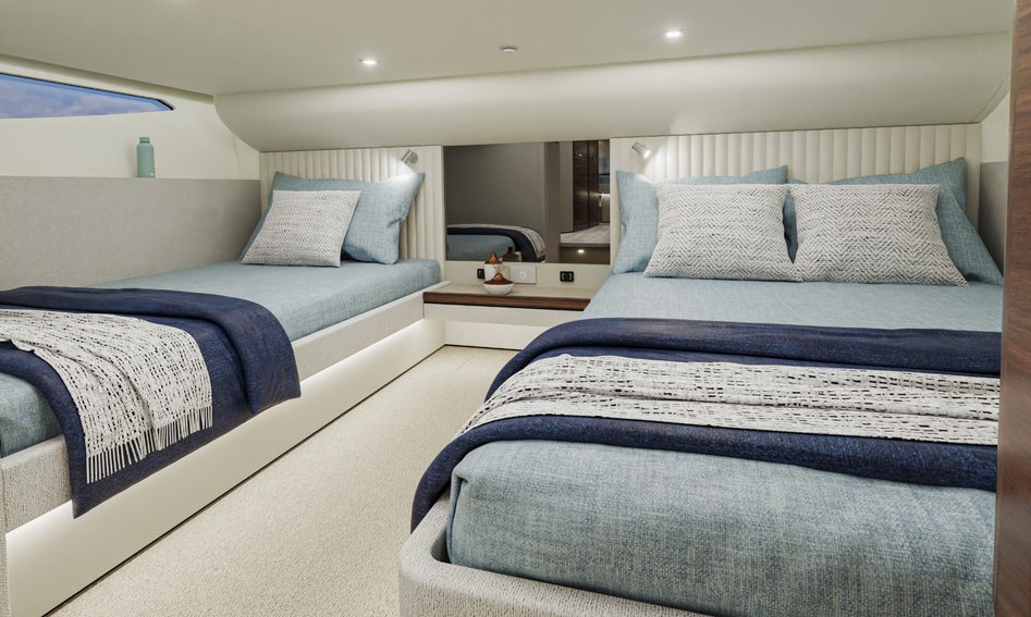 Riviera 4300 Sports Express , Accommodation
