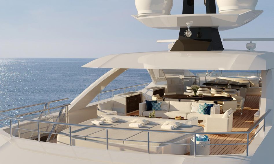 Heesen 60m Steel, Deck Area