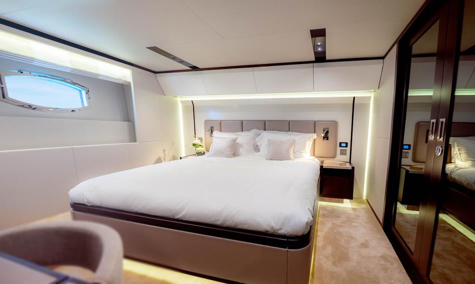 Gulf Craft Majesty 62 M, Accommodation