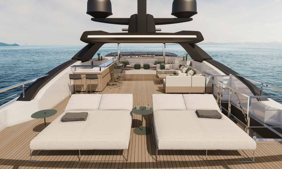 Sanlorenzo 52 Steel NEO  Mk2, Fly Deck/Sportdeck